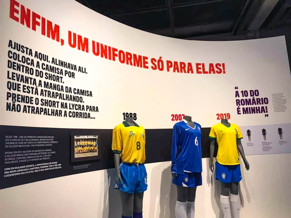 Visita ao Museu do Futebol em São Paulo